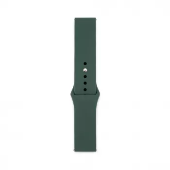 Connect 22mm Silicone Loop Watch Strap (S/M 110mm) Olive