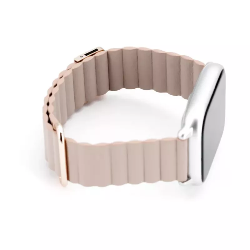 Connect 22mm Cortical Back Buckle Magnetic Suction Watch Straps (130mm M/L) Khaki