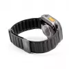 Connect Watch 38/40/41mm Faux Leather Magnetic Back Buckle Watch Strap Black
