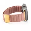 Connect Watch 38/40/41mm Premium Faux Leather Magnetic Loop Watch Strap Rose Pink