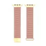 Connect Watch 38/40/41mm Premium Faux Leather Magnetic Loop Watch Strap Rose Pink