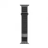 Connect Watch 42/44/45mm Faux Leather Magnetic Loop Strap Black