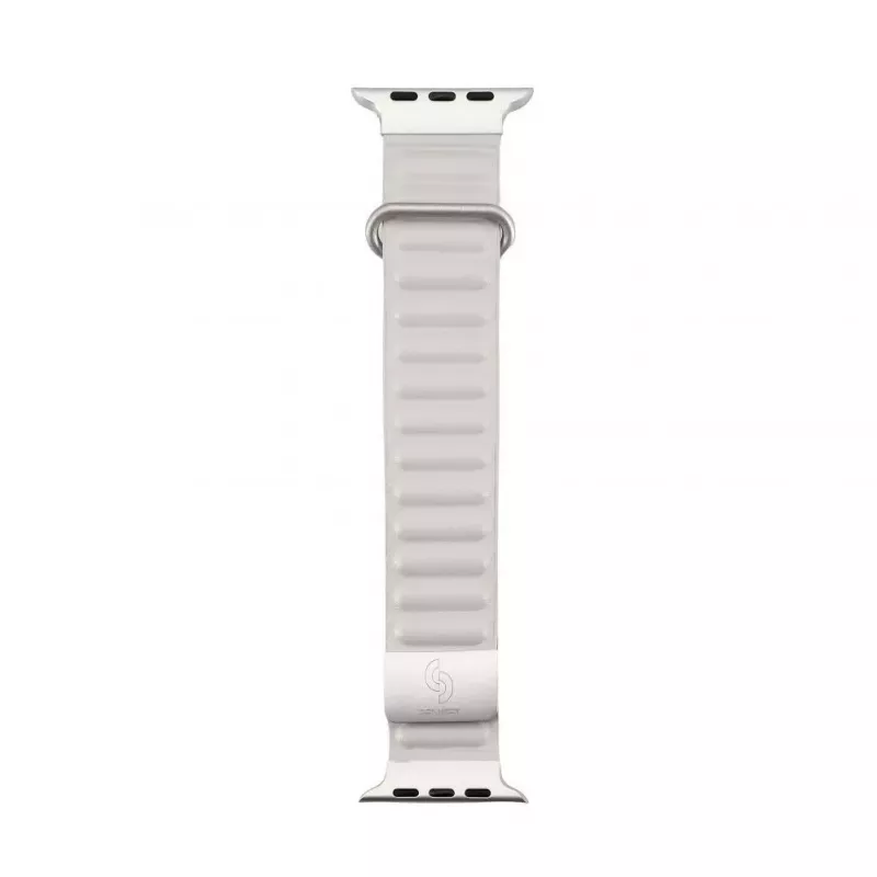 Connect Watch 42/44/45mm Faux Leather Magnetic Buckle Strap Starlight
