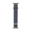 Connect Watch 42/44/45mm Premium PU Leather Magnetic Loop Strap Indigo Blue