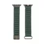 Connect Watch 42/44/45mm Premium PU Leather Magnetic Loop Strap Cedar Green