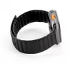 Connect Watch 38/40/41mm Fine Woven Twill Magnetic Chain Watch Strap Black