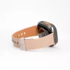 Connect Watch 38/40/41mm Single Loop Buckle Skórzany Pasek do Zegarka Różowy