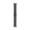 Connect 22mm Silicone Leather Watch Strap with Magnetic Black