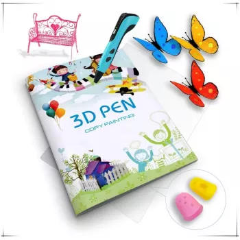 iLike S5 Painting Book do tworzenia figur i nauki z długopisem 3D - 22 wzory