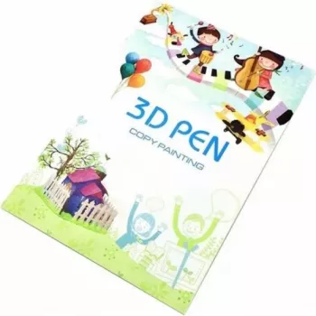 iLike S6 Painting Book do tworzenia figurek i nauki z długopisem 3D, 40 wzorów