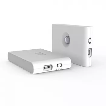 Elight T1 Wall Fix Double Projection LED 1W Battery Lamp 2700K z czujnikiem ruchu/zmierzchu USB-C Biały