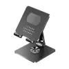 iLike STM4 Metalowy stojak na tablet PC z regulowanym kątem nachylenia i obrotem 360° Czarny