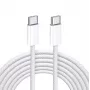 iLike 65W USB-C do USB-C Kabel 2M Biały