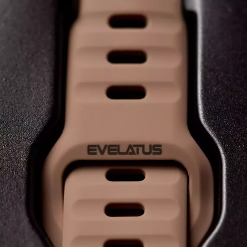 Evelatus Watch 42/44/45 Sport Silicone Loop Orange