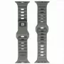 Evelatus Watch 38/40/41 Sport Silicone Loop Dark Gray