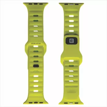 Evelatus Watch 38/40/41 Sport Silicone Loop Ultra Yellow