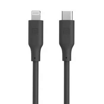 Evelatus USB-C do Lightning Silikonowy Kabel 1.2m (MFI10CL) 60W / 20V 3A Czarny