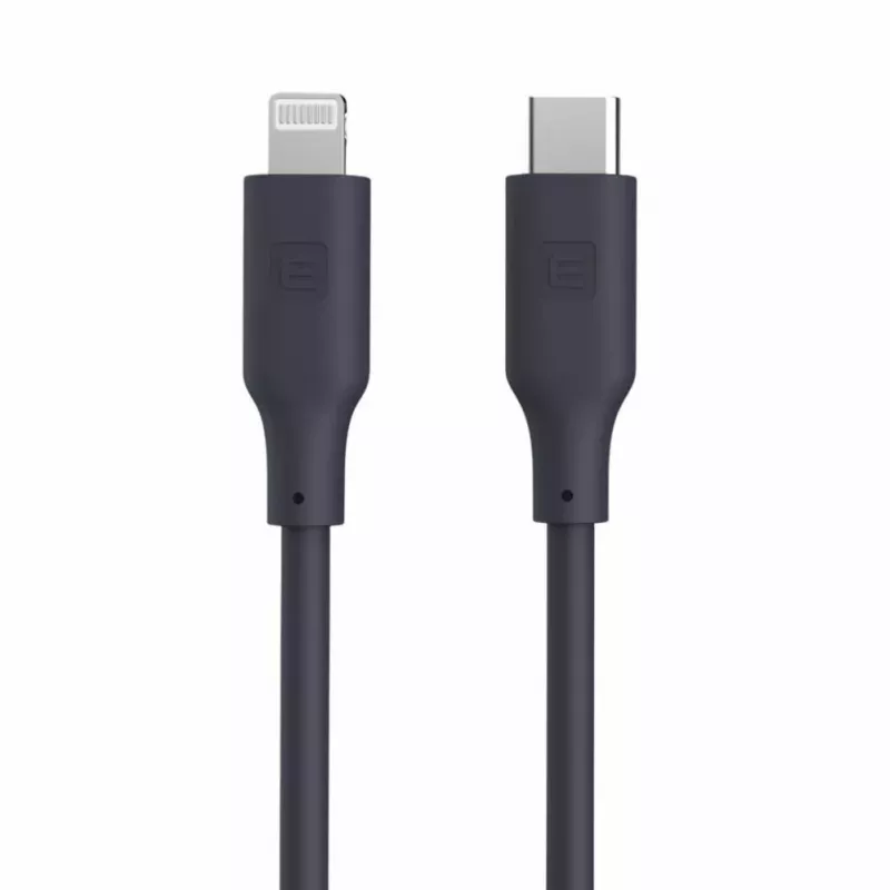 Evelatus USB-C do Lightning Silikonowy Kabel 1.2m (MFI10CL) 60W / 20V 3A Niebieski