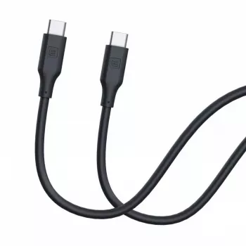 Evelatus USB-C do USB-C Kabel Silikonowy 1,2m 60W / 20V 3A Czarny