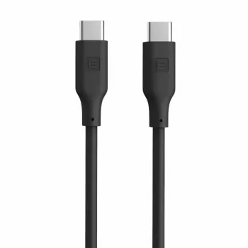 Evelatus USB-C do USB-C Kabel Silikonowy 1,2m 60W / 20V 3A Czarny