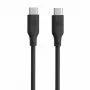 Evelatus USB-C do USB-C Kabel Silikonowy 1,2m 60W / 20V 3A Czarny