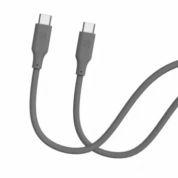 Evelatus USB-C do USB-C Kabel Silikonowy 1.2m 60W PD Szary