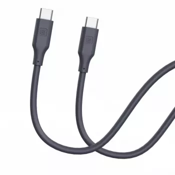 Evelatus USB-C do USB-C Kabel Silikonowy 1.2m 60W 20V/3A Niebieski