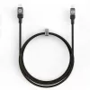 Evelatus USB-C to Lightning Cable 1.2m 60W MFi Certified Braided Nylon Aluminum Housing Black
