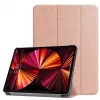 iLike iPad Pro 12.9 6th Gen Tri-Fold Eco-Leather Stand Case Rose Gold