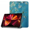 iLike Galaxy Tab S9 FE Plus Tri-Fold Eco-Leather Stand Case Sakura