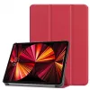 iLike Galaxy Tab S8 Plus 12.4 Tri-Fold Eco-Leather Stand Case Coral Pink