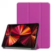 iLike Galaxy Tab S9 Plus 12.4 Tri-Fold Eco-Leather Stand Case Purple