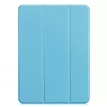 iLike Galaxy Tab S8 Plus 12.4 Tri-Fold Eco-Leather Stand Case Sky Blue