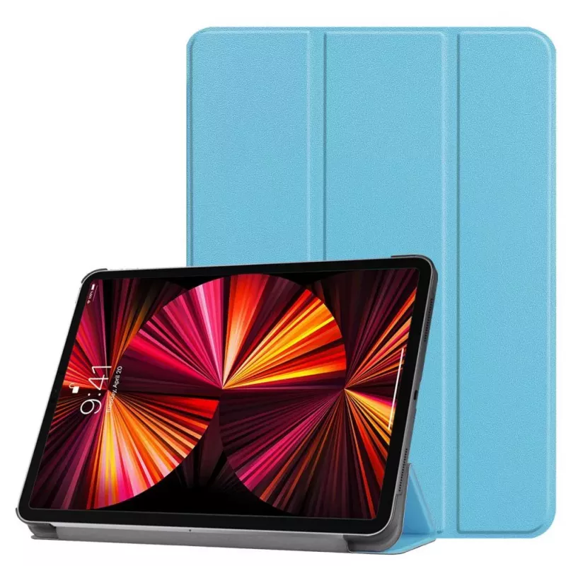 iLike Redmi Pad 6 11 / Pad 6 Pro Tri-Fold Eco-Leather Stand Case Sky Blue