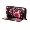 Evelatus Universal Wallet Zipper Design Flower Black