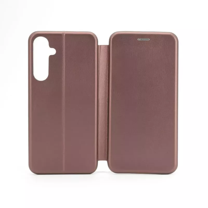 iLike Samsung Galaxy A55 Book Case Plum