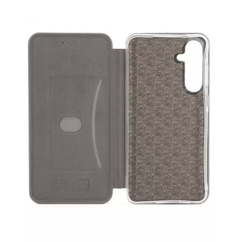 iLike Samsung Galaxy A55 Book Case Silver