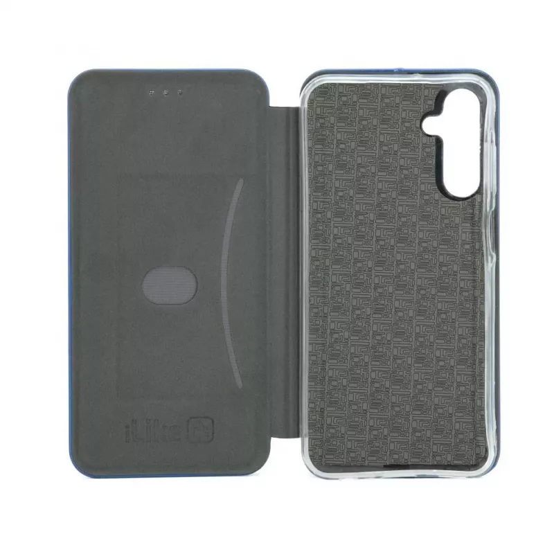 iLike Samsung Galaxy A55 Book Case Midnight Blue