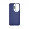 iLike Samsung Galaxy A15 Hybrid Case with Camera Stand Blue