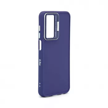 iLike Samsung Galaxy A35 Hybrid Case z Uchwytem na Aparat Niebieski