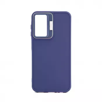 iLike Samsung Galaxy A35 Hybrid Case z Uchwytem na Aparat Niebieski