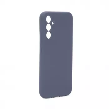 Evelatus Samsung Galaxy A15 Premium Soft Touch Silicone Case Midnight Blue