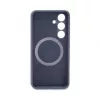 Evelatus Samsung Galaxy S24 Premium Magsafe Soft Touch Silicone Case Midnight Blue
