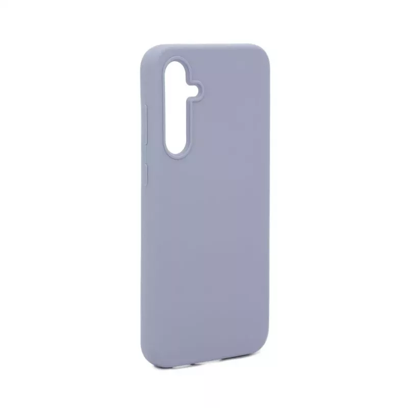 Evelatus Samsung Galaxy S23 FE Premium Soft Touch Silicone Case Lavender Gray