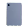 Evelatus Etui na Tablet Galaxy Tab A9 z Imitacją Mikrofibry w Środku Lawendowo-Szary