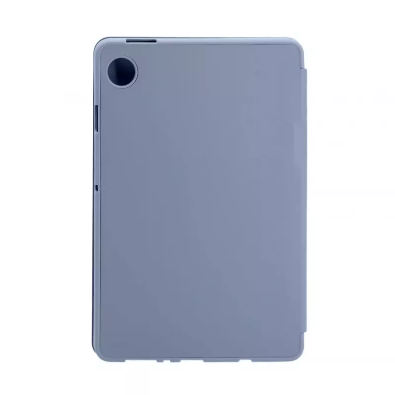 Evelatus Etui na Tablet Galaxy Tab A9 z Imitacją Mikrofibry w Środku Lawendowo-Szary