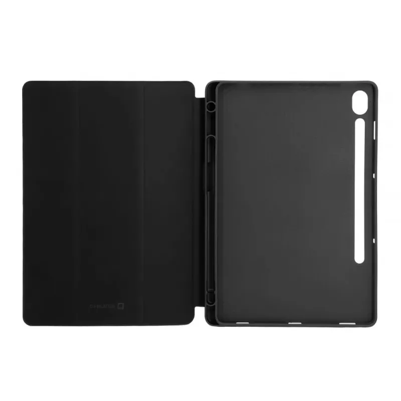 Evelatus Etui na Tablet Galaxy Tab S9 z Imitacją Mikrofibry w Środku Czarny