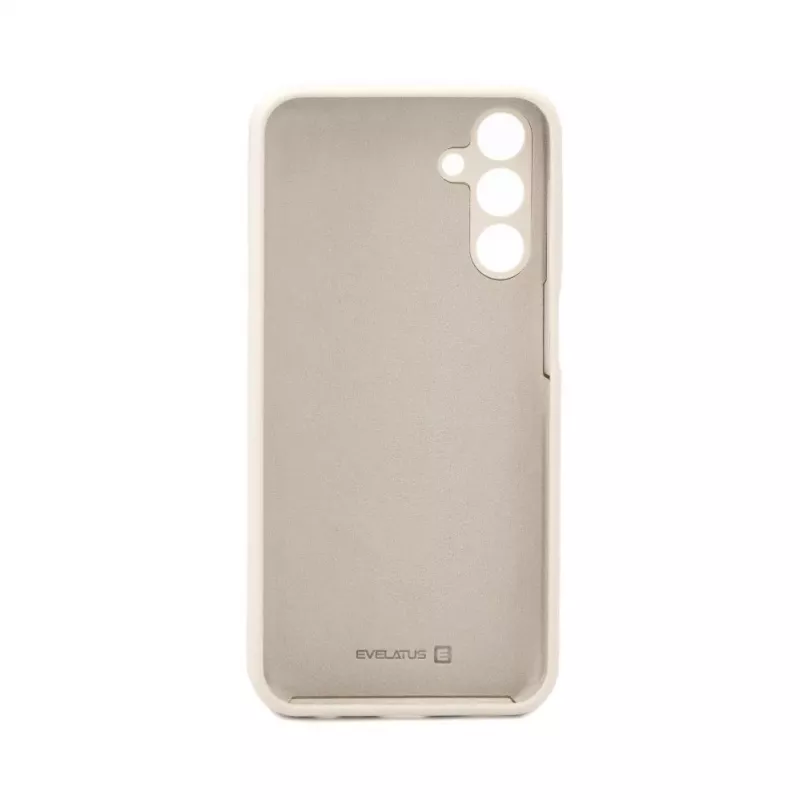 Evelatus Samsung Galaxy A15 Premium Soft Touch Silicone Case Antique White