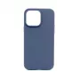 Connect Apple iPhone 14 Pro Premium MagSafe Soft Touch Silicone Case New Function Midnight Blue