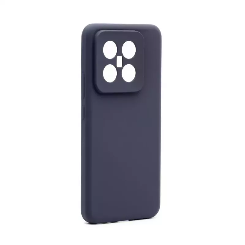 Connect Xiaomi 14 Pro Premium Quality Magnetic Soft Touch Silicone Case Midnight Blue